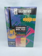 3.5&quot; Diskette Karaoke Standard Midi Files Greatest Hits Vol. 2 With Lyrics  - $14.84