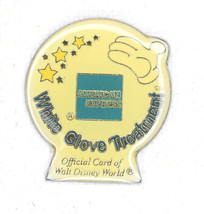 Disney 2001 Walt Disney World American Express White Glove Treatment Pin#8921 - £6.23 GBP