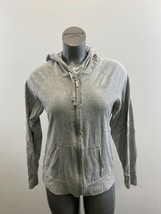 Champion Women&#39;s Full Zip Hoodie Size XL Gray Athletic Cotton Blend Long... - €6,92 EUR