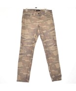 Seven 7 Jeans Women's Green Skinny Ankle Camouflage Size 8 - $17.05