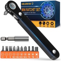 Right Angle Screwdriver Stocking Stuffers - Mini Ratcheting 90 Degree Of... - £15.68 GBP