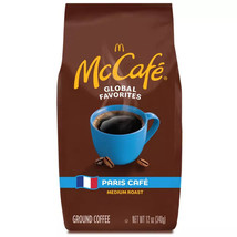 MCCAFE PARIS CAFE MEDIUM ROAST GROUND COFFEE 12OZ - £12.85 GBP