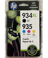 HP 934XL Black HP 935 Cyan Magenta Yellow Ink Cartridges N9H66FN OEM Ret... - £39.31 GBP