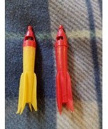 Lot Of 2 Vintage Rockets With Springs - £5.23 GBP