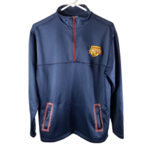 Cleveland Cavaliers Quarter Zip Member Shirt Size Small Blue Wine &amp; Gold United - £7.17 GBP