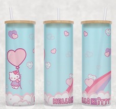 Hello Kitty Frosted Glass Tumbler - £14.95 GBP