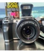 Sony Steadyshot DSC-H1 5.1MP Digital Camera - 12X Optical Zoom SILVER - $39.59
