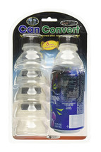 Can Convert - Turn Canned Drink Into a Bottled Drink- 6 Pack - $9.89
