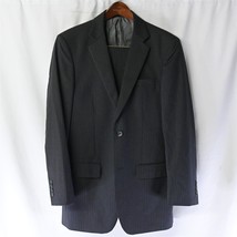 Joseph Fiess 38L | 29 x 30 Gray Stripe Wool 2Btn Suit Jacket Pants - $41.24