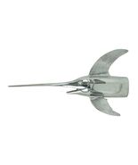 Large Nautical Marine Coastal Polished Aluminum Swordfish Wall Head Deco... - €108,19 EUR