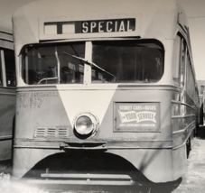 Capital Transit Company #1057 Special PCC Streetcar Trolley Photo - £7.58 GBP