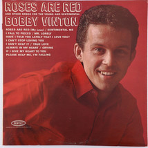Bobby Vinton – Roses Are Red &amp; Other Songs - 1962 Mono Vinyl LP Epic – LN 24020 - $15.66
