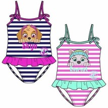 Paw Patrol Baby 1 Piece Bathing Suit for Girls(12 Months -36 Months) (Pink/Aqua( - £7.98 GBP