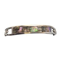 Artisan Mexico Bracelet Abalone Chips Small Wrist 6&quot;  - $15.84