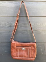 BOC Born Concept  Brown Faux Leather Handbag Shoulder Cross Body￼ Purse ... - £19.98 GBP