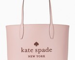 NWB Kate Spade Large Reversible Leather Tote Pale Pink Burgundy K4742 Gi... - £92.00 GBP