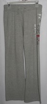 Romeo &amp; Juliet Couture Grey Sweatpants With Logo Size Med #8149 - £7.07 GBP
