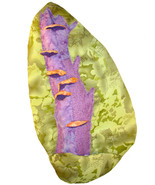 Elegy for a Tree: Quilted Art Wall Hanging - $365.00