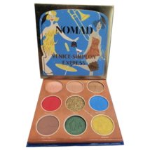 NOMAD Venice-Simplon Express Carry-On Eyeshadow Palette Matte Shimmer NEW - $11.29
