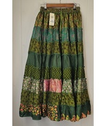 Colorful Frilly Banjara Style Skirt B107 - $460.94 MXN