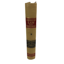 American Law book 1910-1945 Law LaSalle Corporations Public Officers Conflict #9 - £23.22 GBP