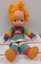 Vintage 1983 Rainbow Brite 18&quot; Plush Stuffed Toy Hallmark with Outfit - £19.31 GBP