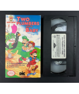 Super Mario Bros Super Show! Two Plumbers And A Baby (VHS, 1991) Nintendo - $29.81 CAD