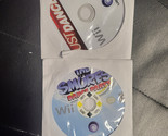 LOT OF 2 The Smurfs Dance Party + JUST DANCE (Nintendo Wii)  DISC ONLY - $5.93