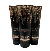 3 Bath &amp; Body Works INTO THE NIGHT Ultimate Hydration Body Cream Lotion ... - £23.00 GBP