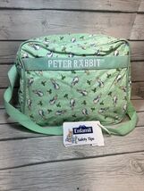 Peter Rabbit Beatrix Potter Enfamil Diaper Bag Unisex Mint Green Vinyl R... - $24.26
