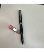 Pentech Gold Filled Panther Roller pen vintage 1980s Korea - $23.22 CAD