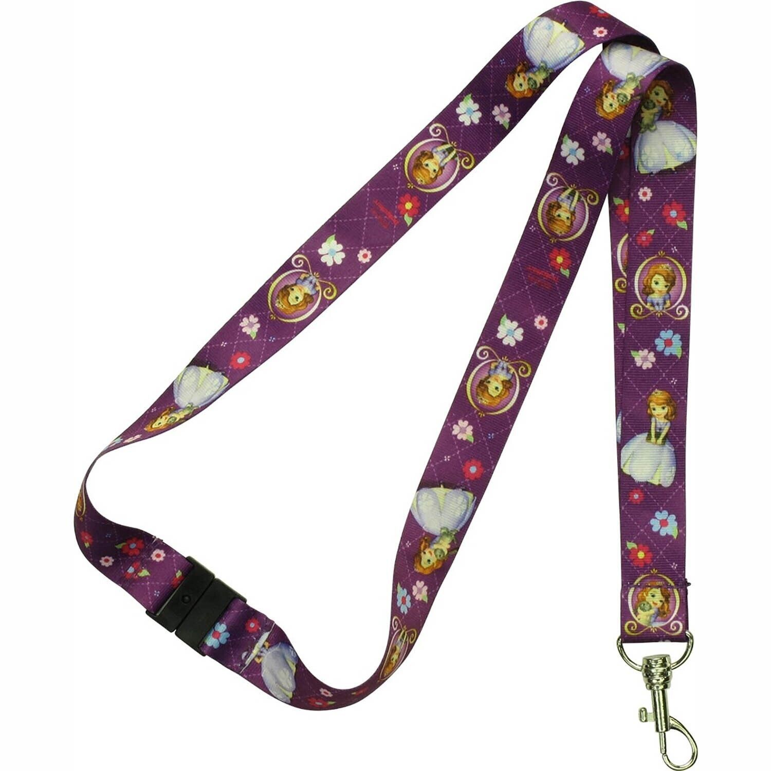 Sofia The First Lanyard ID Holder Neck Strap 18.5in Birthday Party Favor... - $3.25