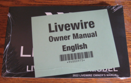 2022 Harley-Davidson Livewire ELW Owners Owner&#39;s Manual EV NEW - $78.21