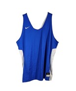 Womens Blue and White Reversible Basketball Jersey Size L Large Nike Blank - $398.61 MXN