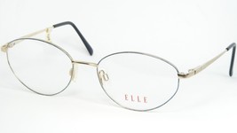 Vintage ELLE EL2559 Color-Dl Demi Bleu Or Lunettes Monture 54-17-140mm - $58.16