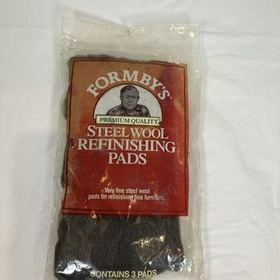 Formbys Premium Quality Steel Wool Replenishing Pads 3 Pad Pack - $7.92