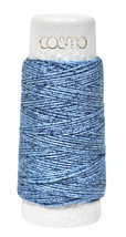 Cosmo Hidamari Sashiko Variegated Thread 30 Meters Denim Blue - £4.83 GBP