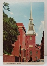 Boston Old North Church Vintage Fred Jellison Jr. Photo Postcard C20 - $4.95