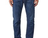DIESEL Herren Konische Jeans D - Fining Solide Blau Größe 28W 30L A01714... - $73.68