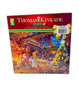 Thomas Kinkade Santa&#39;s Workshop 2018 Ceaco Jigsaw Puzzle 1000 Pieces Sealed - £12.61 GBP