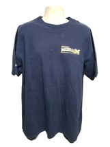 Majestic University of Michigan Wolverines Adult Blue XL TShirt - $330.40 MXN
