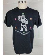 Billionaire Boys Club T-shirt Black Cotton Silver Astronaut Stars XL - $35.64