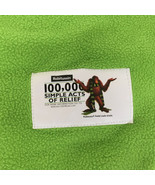 Robitussin simple acts of relief promotional  item green throw blanket - $19.75