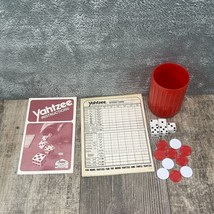 Yahtzee 1982 Milton Bradley Board Game Dice Chips Parts - $9.49