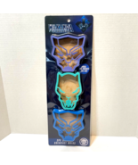 Marvel Wakanda Forever Black Panther 3 Pack Silicone Breakfast Molds New... - £6.78 GBP