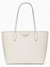 ZZZ Spade Lori Ivory White Large Textured Tote WKR00231 Parchment NWT $359 FS - £94.16 GBP
