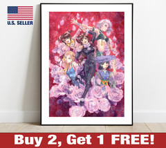Sakura Taisen Poster 18&quot; x 24&quot; Print Sakura Wars Retro Anime Sakura Shin... - $13.48