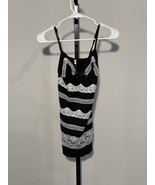 Victorias Secret Black White Lace Camisole Size S/P - $13.79