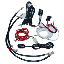 Universal Headlight Halo Angel Eye Drl LED Lights Lamp Wiring Harness Switch Kit - $25.46