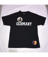 Germany FIFA Soccer Futbol T-shirt Deutscher Fussaballverband Black Large  - £14.11 GBP